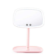 AOIWE Specchio Multifunzionale LED Tavolo Lampada da Tavolo Specchio Vanity Specchio Bellezza Specchio Specchio Ricaricabile Touch Screen Smart Fill Light Princess Vanity Specchio Specchio Specchio