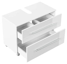 Sottostruttura universale su piedi 85 cm bianco lucido