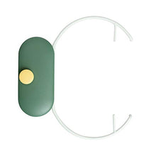 Mingtongli Lavabo Parete Bathroom Lavandino Rack Impermeabile Pieghevole Libero di punzonatura Lavabo, Verde