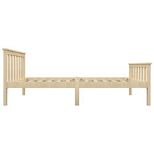 FAMIROSA Giroletto con 2 Cassetti in Legno Massello di Pino 90x200 cm-0336