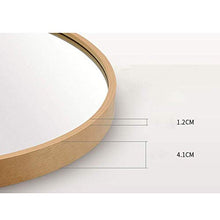 JKCKHA Specchio di Trucco, Specchio del Bagno, Bagno Bagno Specchio, Specchio da Muro, Grande Specchio Rotondo, Specchio Decorativo.