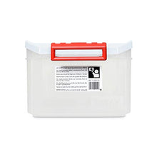 TATAY Scatola per il Primo Soccorso con Coperchio, Plastica, Bianco (Croce Rossa), 14 L