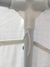 BOUDECH Tenda/Gazebo per Feste Impermeabile Bianco Tendone per Fiere,Feste e Mercati. Disponibile in Due Misure 3x6 e 3x9 (3x9 M)