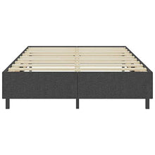 FAMIROSA Letto a Molle Grigio Scuro in Tessuto 140x200 cm-4794