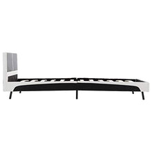 SKM Giroletto Nero e Bianco in Similpelle 90x200 cm (18.4kg)