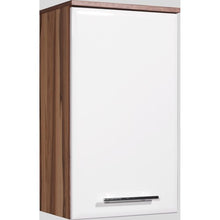 Germania 8035 – 137 8035 (MDF Lucido Anteriore, Barra.) armadietto da Baltimore Noce NB. /Bianco