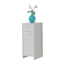 13Casa - Fresh A2 - Mobiletto bagno. Dim: 32,5x33x79 h cm. Col: Bianco. Mat: Nobilitato.