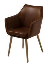 AC Design Furniture, Trine in legno, Sedia, Marrone, 58 x 58 x 84 cm