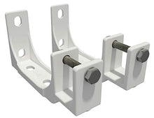 Vana deutschland GmbH SPP059 - Supporto per tenda da sole, 40 mm, 2 pezzi, colore: Bianco/Grigio