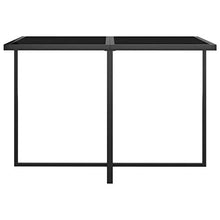FAMIROSA Set da Pranzo da Giardino 5 pz con Cuscini in Polyrattan Grigio-3117