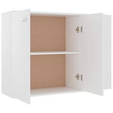vidaXL Credenza Bianca 105x30x75 cm in Truciolato