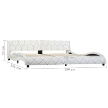 SKM Giroletto Bianco in Similpelle 180x200 cm (38.1kg)