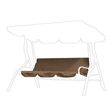 Oumefar Coprisedile Appeso Impermeabile Non Sbiadito Facile da Pulire per Swing Brond Nuovo(Brown)
