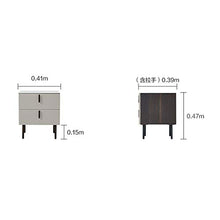 X&M Cabina Armadio da Comodino in Marmo Cabinetto da Letto Minimalista Camera da Letto Minimalista Cassetto per armadietto Piccolo