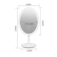 Lo specchio di vanità di trucco del LED accende 3 colori Dimmable USB Desktop Mirror Lamp