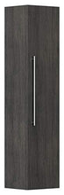 Set di mobili da bagno Colossos 180 4 pezzi con specchio a LED antracite venato