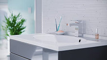 Set di mobili da bagno Paloma in Antracite con frontale curvato a 3 pezzi