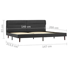 SKM Giroletto Grigio Scuro in Tessuto 140x200 cm (25.6kg)