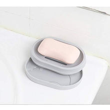 Scatola di Sapone Portatile da Viaggio a Doppio Strato di drenaggio da 4 Pezzi da Viaggio, Design Staccabile, Facile da Pulire Lihaihua
