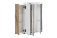 Schildmeyer Wido Armadietto a Specchio 147562, Bianco, 71,7 x 70 x 16 cm