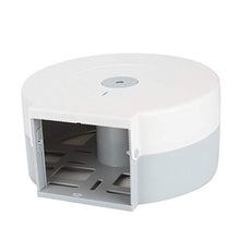 Tarente Bagno WC Supporto del tovagliolo di Carta Rotonda Supporto di plastica Bianco tovagliolo del Tessuto