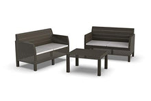 Set da Giardino Matilde (4 posti, Marrone)