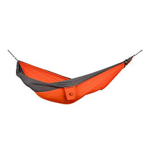 Ticket to the Moon - Amaca originale Ticket to the Moon + borsa Express + gancio a S, 320 x 200 cm, Orange/Dark Grey