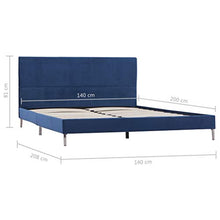 SKM Giroletto Blu in Tessuto 140x200 cm (26.95kg)