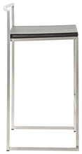Tabouret de bar empilable format moyen METO (NOIR)