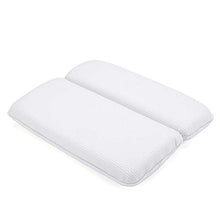 CHEJHUA Mesh Vasca Idromassaggio Cuscino con 7 Ventose Posteriore del Collo Supporto Home Vasca idromassaggio .Cuscini