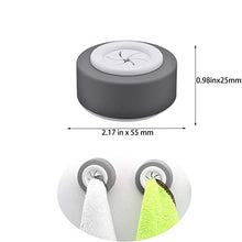 Porta Strofinacci per Termoarredo per Bagno Porta Strofinacci Autoadesivo Senza Fori Gancio per Asciugamani Morsetto Cucina e Casa Porta Asciugamani Autoadesivo Senza Fori per Bagno Rotondo(6 Pezzi)