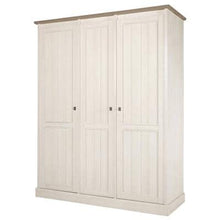 YUKA M-104 - Armadio contemporaneo in rovere bianco