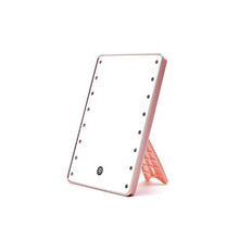 Minkissy Specchio cosmetico per Trucco 16 LED LED Specchio per Trucco Touch Screen Specchio cosmetico per Specchio cosmetico dimmerabile Specchio Luminoso