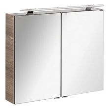 FACKELMANN - Set di mobili da bagno, 3 pezzi, colore: marrone chiaro