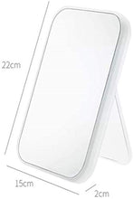 GUOJINE Alta Definizione Tavolo Specchio da Toilette, Specchio Portatile for la Corsa, Bagno Trucco dello Specchio Specchio cosmetico 15 22cm *