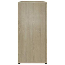 vidaXL - Sideboards - Sideboard Sonoma-Eiche 120×35,5×75 cm Spanplatte