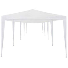 Festnight Gazebo da Giardino, Tendone per Feste in PE 3x12 m Bianco
