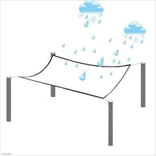 LXHONG Telone Trasparente Impermeabile con Occhielli，Telo in PVC Spesso 0,12 Mm，Tettoia per Piante Pieghevole Resistente alla Pioggia Ombra Facile da Pulire Giardino Terrazza, Personalizzabile