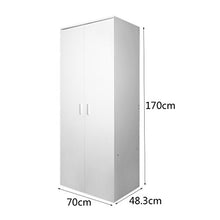 None Brand Set di mobili per la casa Armadio Alto 4 + 4 cassetti e cassettiera Comodino Bianca