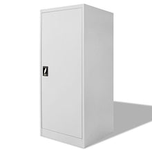 FZYHFA - Armadio a sella in acciaio, 60 x 60 x 140 cm, colore: Grigio