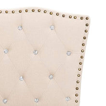 SKM Letto con Materasso Tessuto Beige 140x200 cm (42.34kg)
