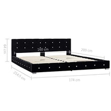 SKM Giroletto Nero in Velluto 160x200 cm (31.35kg)