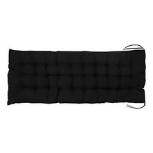 Maalr Cuscini per Sdraio da Giardino, Sdraio Cuscino per Lettino da Giardino Portatile Cuscino Reclinabile Sedia Relaxer Coprisedile per Viaggi Vacanza Interno Esterno (Nero)