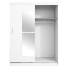 Selsey Vaniva - Armadio - 2 ante scorrevoli - bianco - 150 cm - con specchio