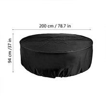 Copertura per tavolo da esterno, copertura per mobili, protezione UV per giardino