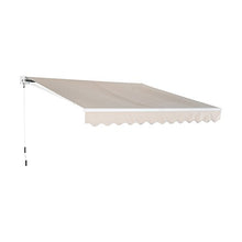 Outsunny Tenda da Sole Avvolgibile Impermeabile da Esterno in Poliestere 3×2,5m