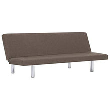 FAMIROSA Divano Letto Grigio Talpa in Poliestere