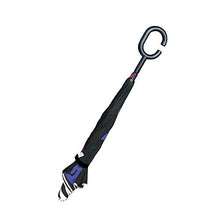 LENNEL Lips Reverse Pieghevole Ombrelli invertiti Doppio Strato Antivento Design C Manico con Strisce Riflettenti Sicurezza Notte