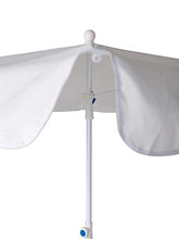 THREE TRADING 2009 OMBRELLONE A PALO Centrale Bianco 2X2 M