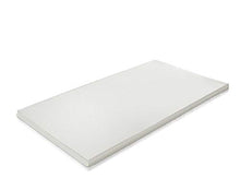 Materasso Topper viscoelastico antiacaro traspirante ed estraibile (150 x 190 cm)
